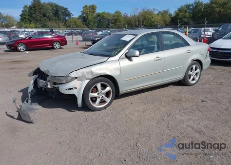 2005 Mazda Mazda6 I Base z USA, uszkodzony, nr VIN 1YVFP80CX55M46465
